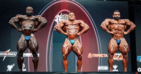 2023 Olympia Results — Complete Official。